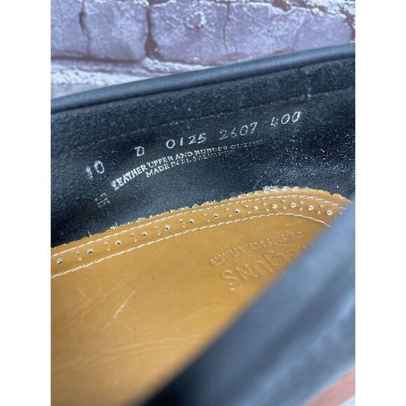 G.H. Bass & Co Weejuns Waldo Navy Leather Penny Loafers Shoes Men Sz 10D US/43EU - Picture 16 of 16